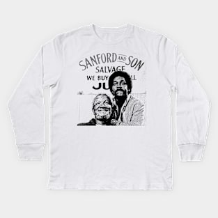 Sanford And Son Retro Vintage V Kids Long Sleeve T-Shirt